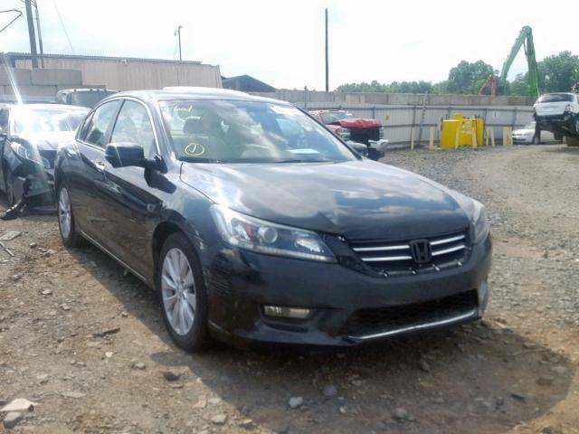 1HGCR2F89EA019094 - 2014 HONDA ACCORD EXL BLACK photo 1