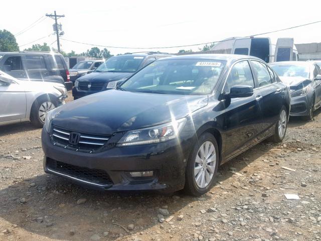 1HGCR2F89EA019094 - 2014 HONDA ACCORD EXL BLACK photo 2