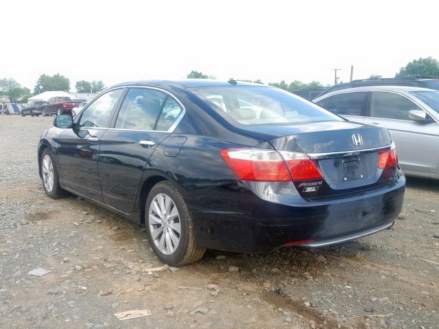 1HGCR2F89EA019094 - 2014 HONDA ACCORD EXL BLACK photo 3