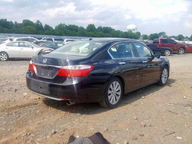 1HGCR2F89EA019094 - 2014 HONDA ACCORD EXL BLACK photo 4