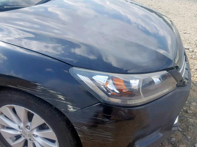 1HGCR2F89EA019094 - 2014 HONDA ACCORD EXL BLACK photo 9