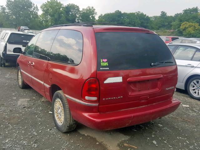 1C4GP64L7VB309638 - 1997 CHRYSLER TOWN & COU RED photo 3