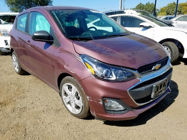 KL8CB6SA2KC725920 - 2019 CHEVROLET SPARK LS PURPLE photo 1