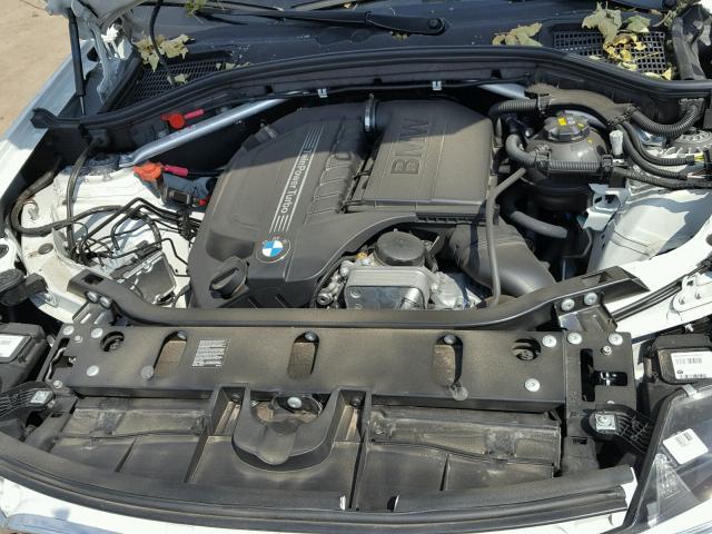 5UXWX7C34H0U43539 - 2017 BMW X3 XDRIVE3 WHITE photo 7