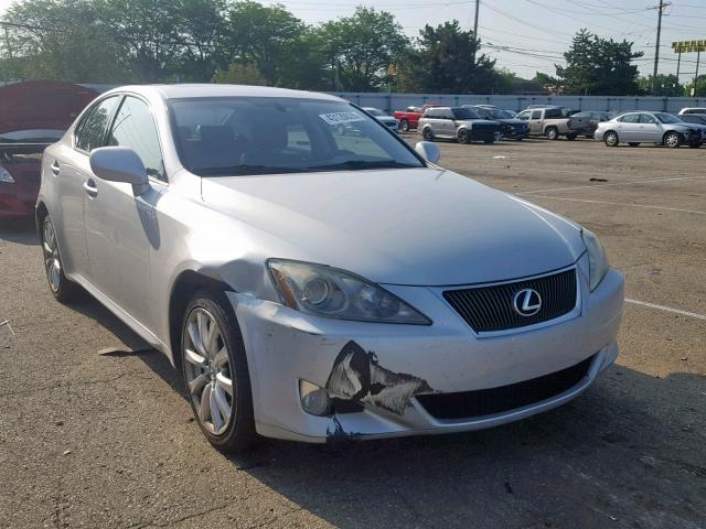 JTHCK262072015266 - 2007 LEXUS IS 250 SILVER photo 1