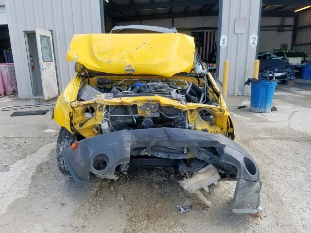 5N1ED28TX2C508932 - 2002 NISSAN XTERRA XE YELLOW photo 9