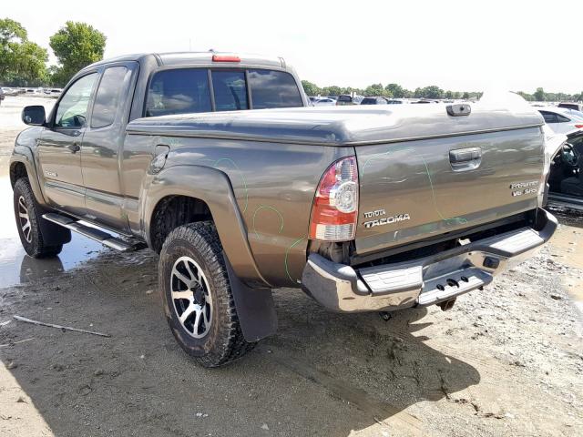 5TETU62N79Z600508 - 2009 TOYOTA TACOMA PRE GRAY photo 3