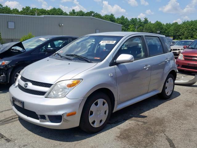 JTKKT624960134753 - 2006 TOYOTA SCION XA SILVER photo 2