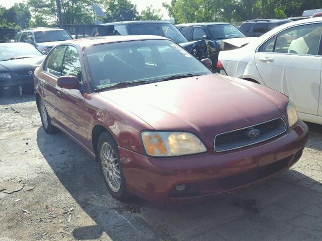 4S3BE625447209566 - 2004 SUBARU LEGACY L S RED photo 1