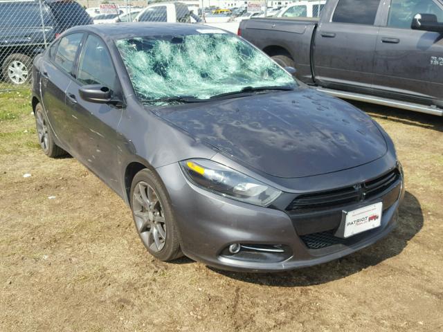 1C3CDFBB5GD540728 - 2016 DODGE DART SXT GRAY photo 1