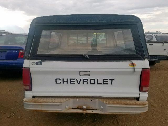 1GCBS14R5G8188754 - 1986 CHEVROLET S TRUCK S1 WHITE photo 6