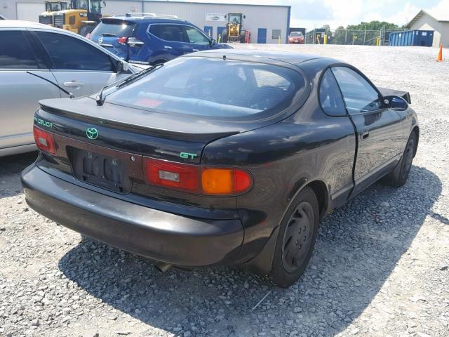 JT2ST87N2N0129485 - 1992 TOYOTA CELICA GT BLACK photo 4