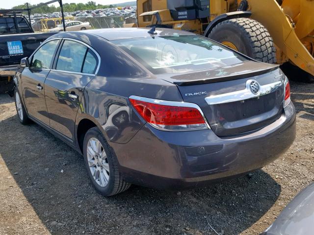 1G4GC5ER4DF204499 - 2013 BUICK LACROSSE GRAY photo 3