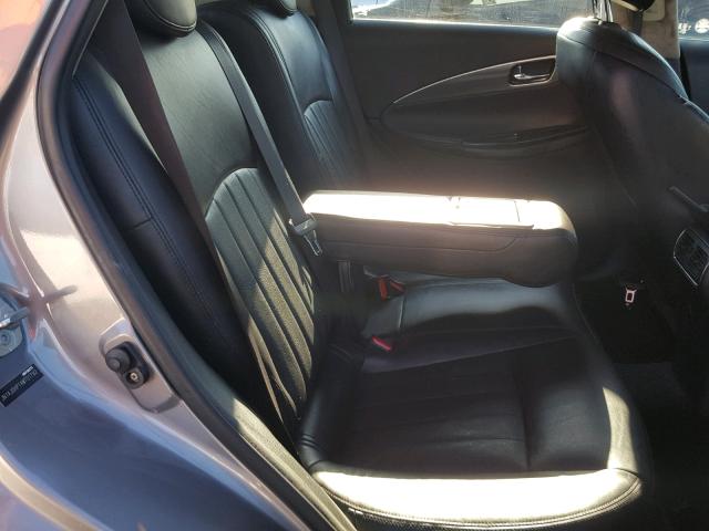 JN1AJ0HP1AM701792 - 2010 INFINITI EX35 BASE SILVER photo 6