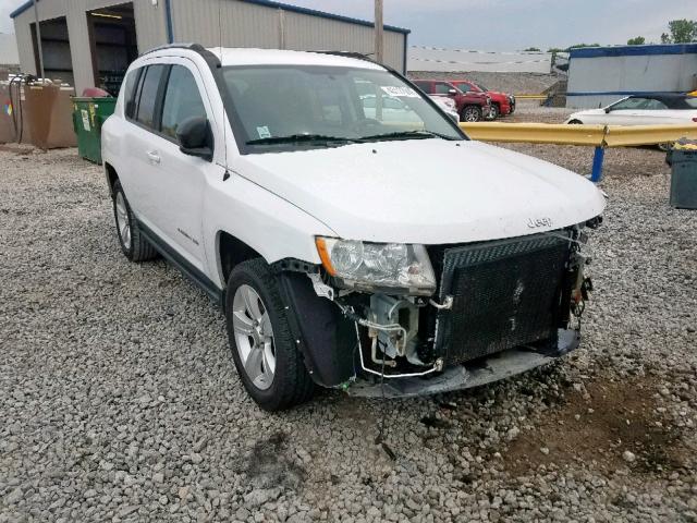 1C4NJCBA6CD550651 - 2012 JEEP COMPASS SP თეთრი ფოტო 1