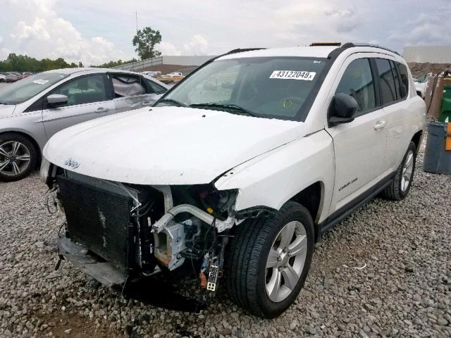 1C4NJCBA6CD550651 - 2012 JEEP COMPASS SP თეთრი ფოტო 2