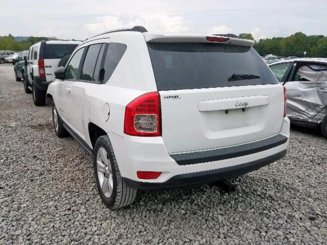 1C4NJCBA6CD550651 - 2012 JEEP COMPASS SP თეთრი ფოტო 3