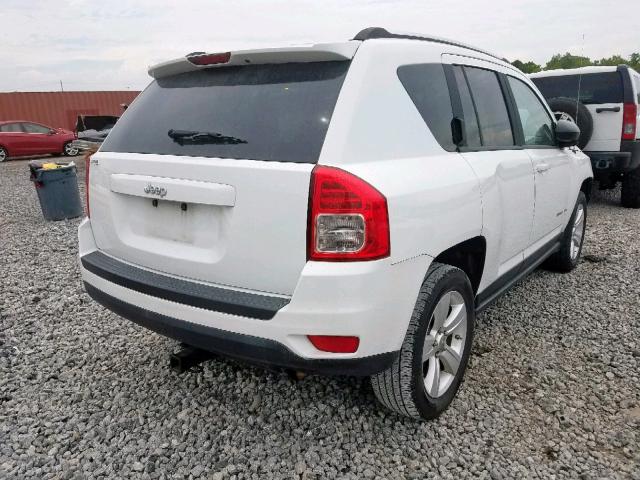 1C4NJCBA6CD550651 - 2012 JEEP COMPASS SP თეთრი ფოტო 4