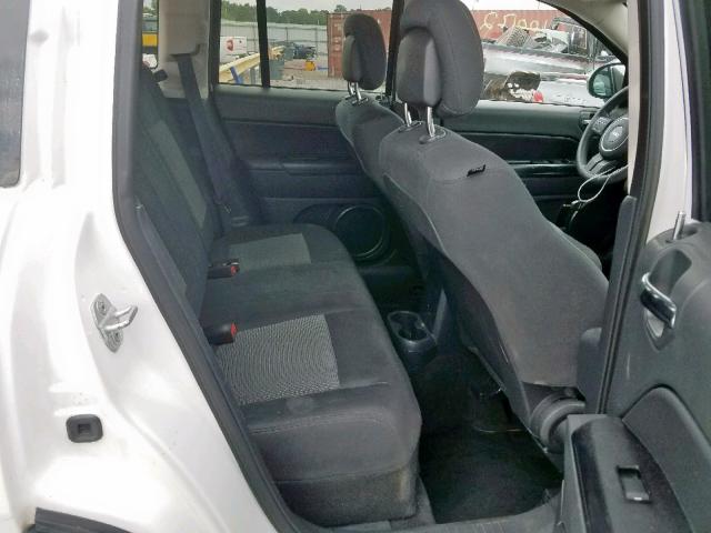 1C4NJCBA6CD550651 - 2012 JEEP COMPASS SP თეთრი ფოტო 6