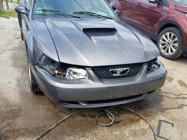 1FAFP45X03F322454 - 2003 FORD MUSTANG GT GRAY photo 9