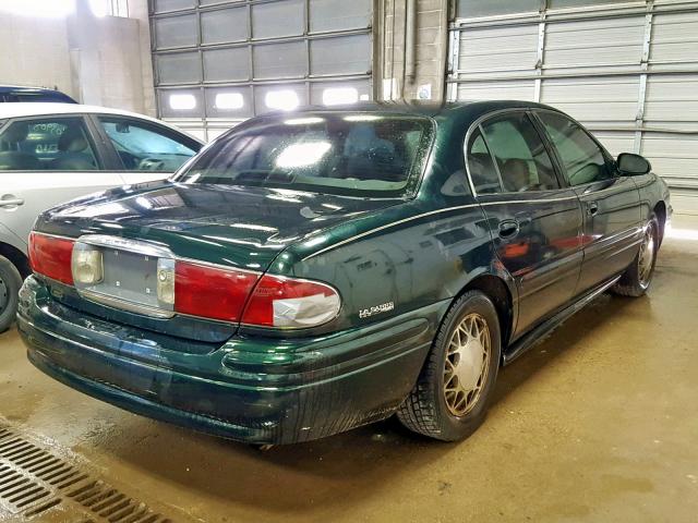 1G4HP54K014271184 - 2001 BUICK LESABRE CU GREEN photo 4