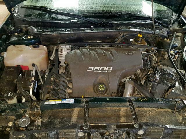 1G4HP54K014271184 - 2001 BUICK LESABRE CU GREEN photo 7