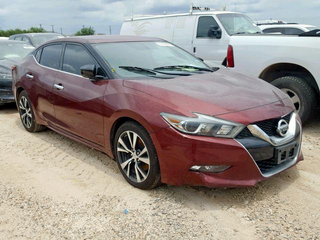 1N4AA6AP7GC391520 - 2016 NISSAN MAXIMA 3.5 MAROON photo 1