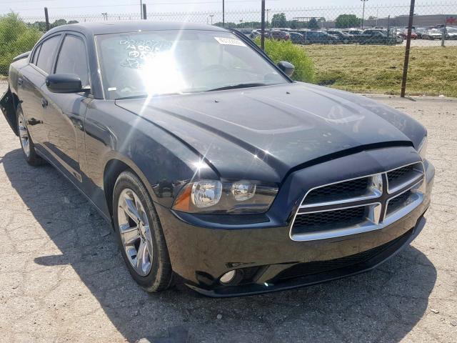 2C3CDXHG2DH502199 - 2013 DODGE CHARGER SX BLACK photo 1