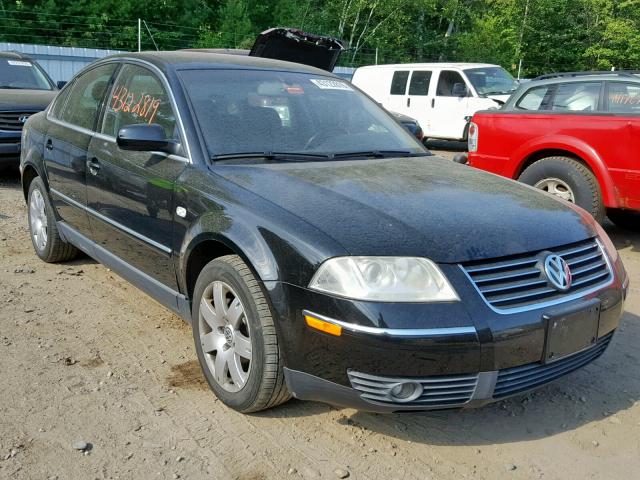 WVWRH63B63P245946 - 2003 VOLKSWAGEN PASSAT GLX BLACK photo 1