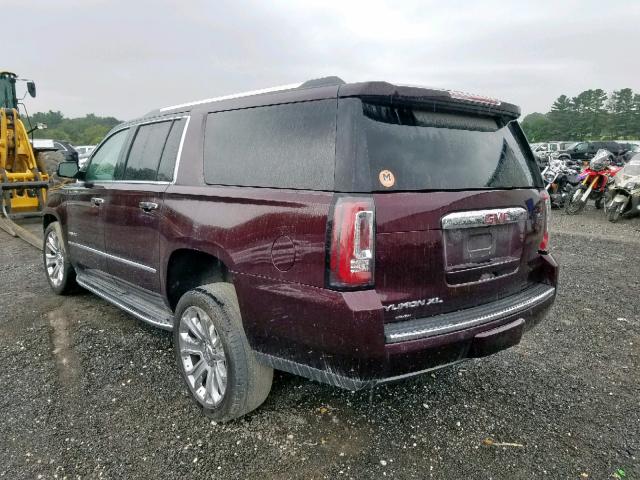 1GKS2HKJ5HR287290 - 2017 GMC YUKON XL D BURGUNDY photo 3