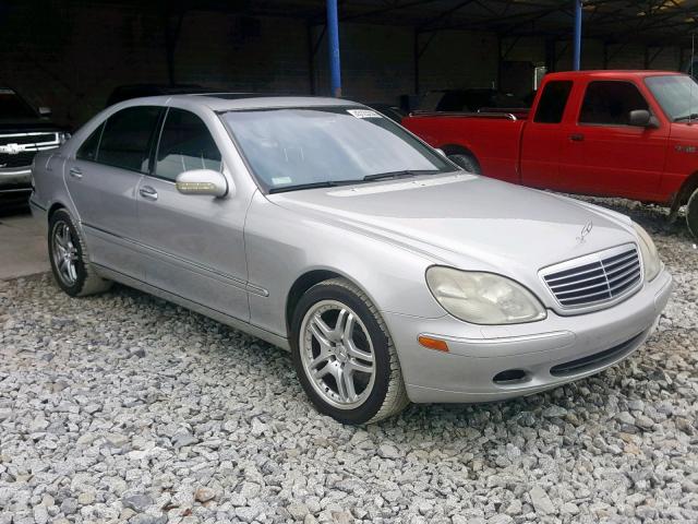 WDBNG75J11A220995 - 2001 MERCEDES-BENZ S 500 SILVER photo 1