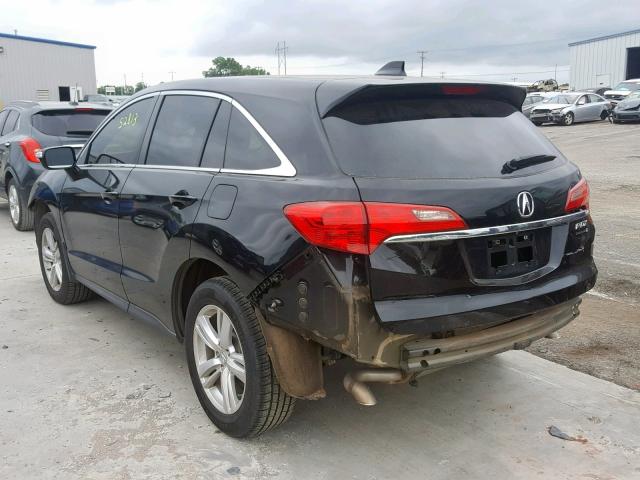 5J8TB3H59FL010530 - 2015 ACURA RDX TECHNO BLACK photo 3