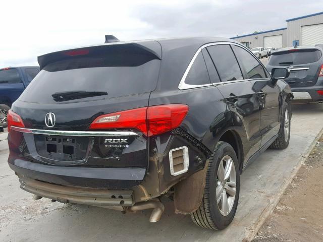 5J8TB3H59FL010530 - 2015 ACURA RDX TECHNO BLACK photo 4