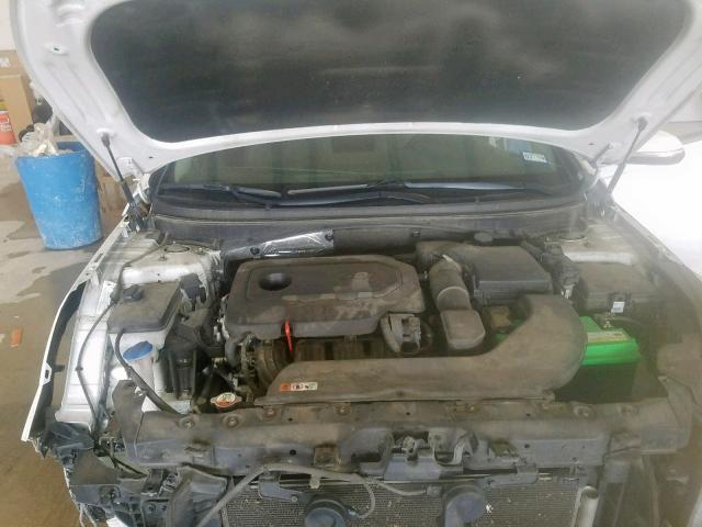 5NPE34AF2GH367213 - 2016 HYUNDAI SONATA SPO WHITE photo 7