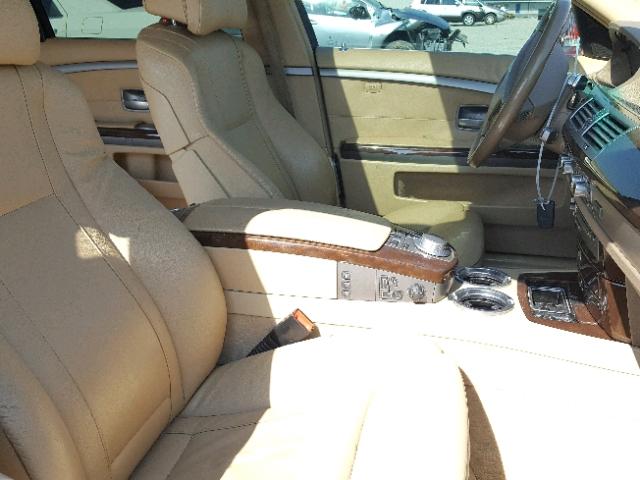 WBAHN83506DT29418 - 2006 BMW 750 LI WHITE photo 5