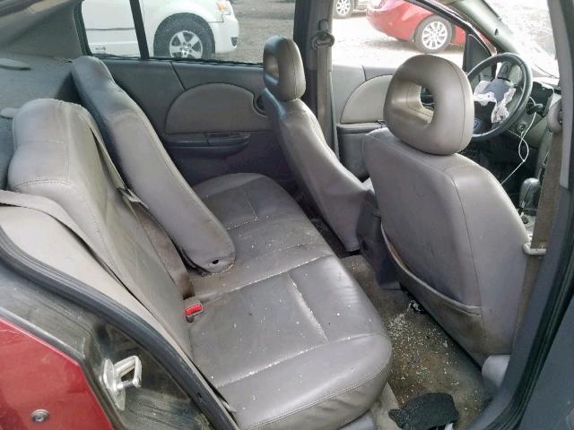 1G8AL55F06Z113659 - 2006 SATURN ION LEVEL MAROON photo 6