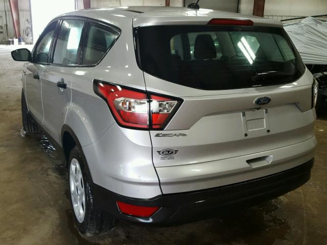 1FMCU0F74HUC94699 - 2017 FORD ESCAPE S SILVER photo 3