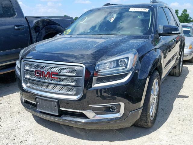 1GKKRSKD8HJ126157 - 2017 GMC ACADIA LIM BLACK photo 2