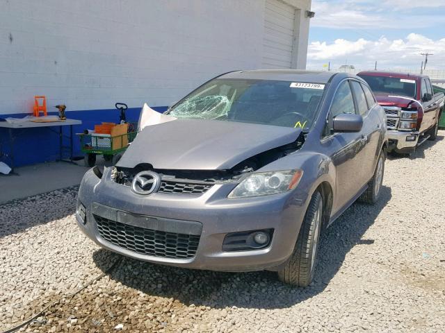 JM3ER29L670109262 - 2007 MAZDA CX-7 GRAY photo 2