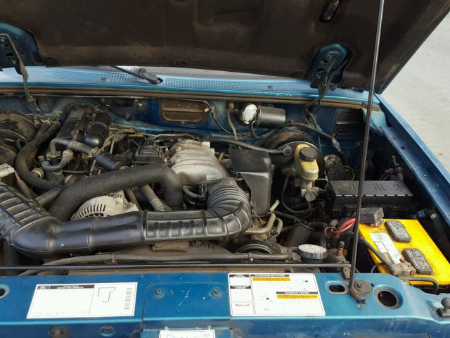 1FTCR10U4PPA14674 - 1993 FORD RANGER TEAL photo 7