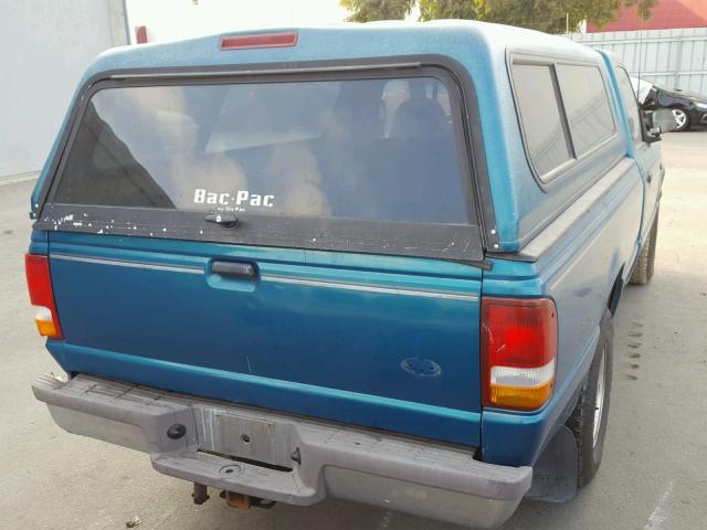 1FTCR10U4PPA14674 - 1993 FORD RANGER TEAL photo 9