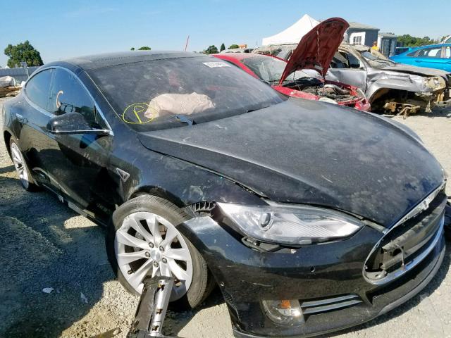 5YJSA1E20GF133052 - 2016 TESLA MODEL S BLACK photo 1