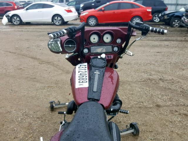 1HD1KBW156Y648677 - 2006 HARLEY-DAVIDSON FLHXI PURPLE photo 5