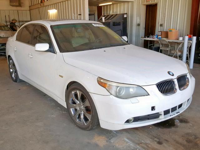 WBANE53526CK84568 - 2006 BMW 525 I WHITE photo 1