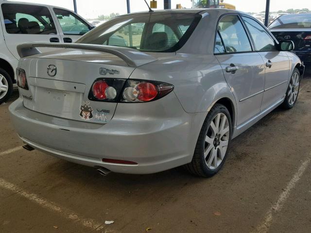 1YVHP80D865M60545 - 2006 MAZDA 6 S SILVER photo 4