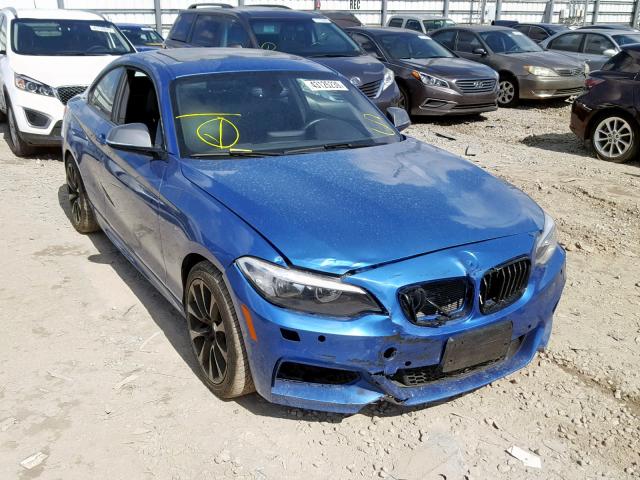 WBA1J9C54FVX98475 - 2015 BMW M235XI BLUE photo 1