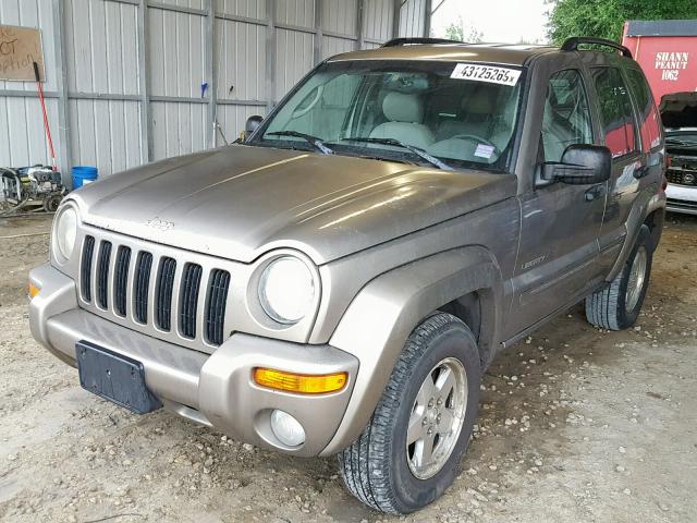 1J8GL58K63W678058 - 2003 JEEP LIBERTY LI BROWN photo 2