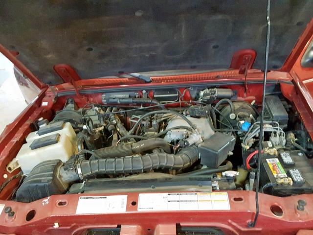 1FTZR15VXXTA26606 - 1999 FORD RANGER SUP RED photo 7