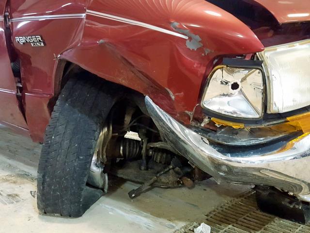 1FTZR15VXXTA26606 - 1999 FORD RANGER SUP RED photo 9