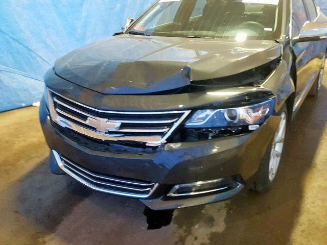 2G1105S32K9153022 - 2019 CHEVROLET IMPALA PRE CHARCOAL photo 9